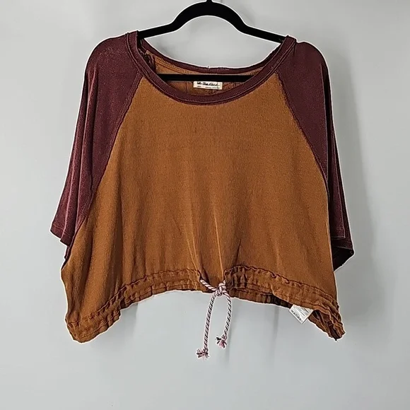 We The Free Burgundy and Mustard Top - Picture 12 of 14